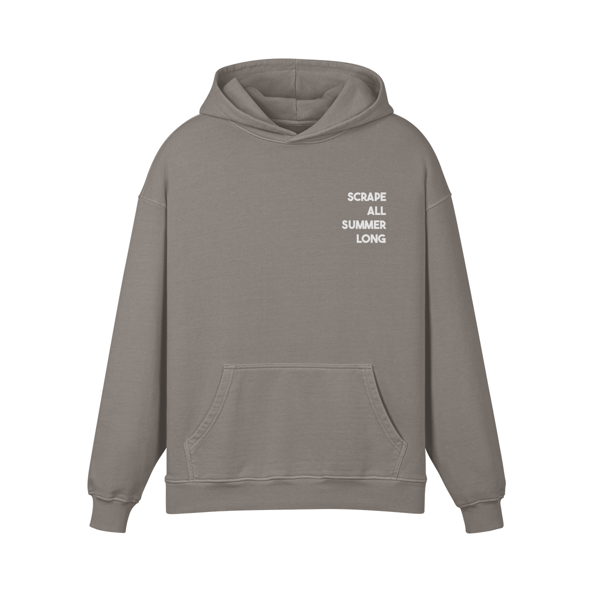 "SCRAPE ALL SUMMER LONG" Heavyweight Hoodie